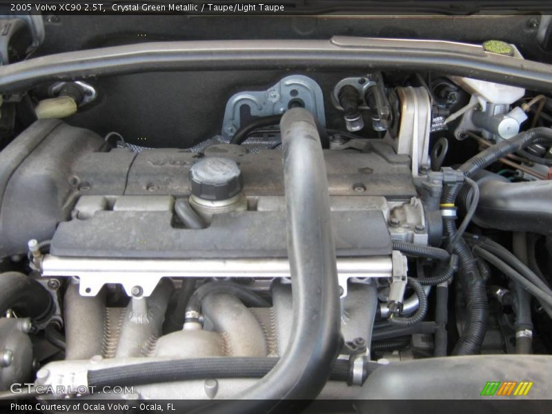 Crystal Green Metallic / Taupe/Light Taupe 2005 Volvo XC90 2.5T