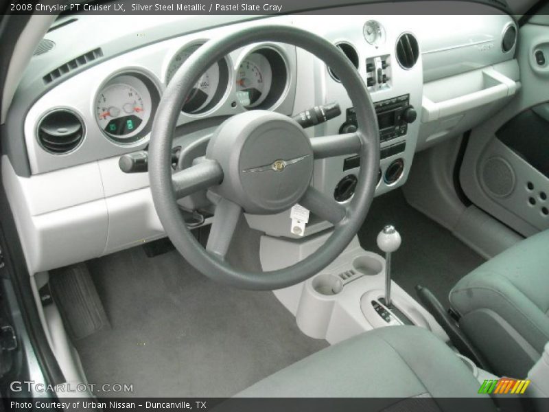Silver Steel Metallic / Pastel Slate Gray 2008 Chrysler PT Cruiser LX