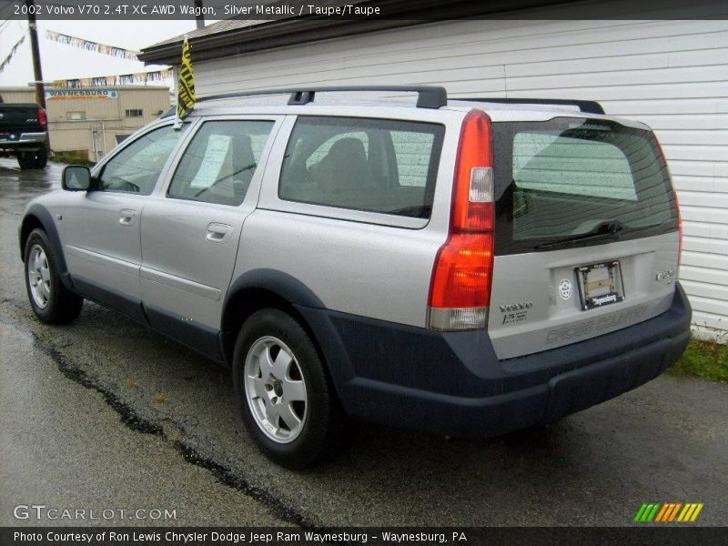Silver Metallic / Taupe/Taupe 2002 Volvo V70 2.4T XC AWD Wagon