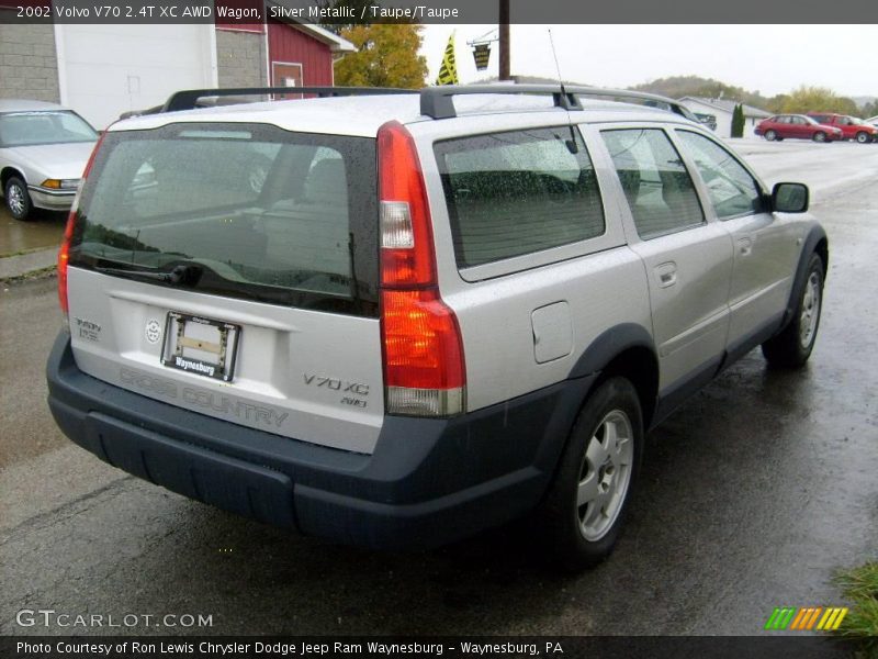 Silver Metallic / Taupe/Taupe 2002 Volvo V70 2.4T XC AWD Wagon