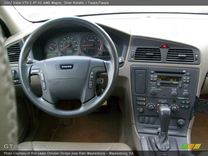 Silver Metallic / Taupe/Taupe 2002 Volvo V70 2.4T XC AWD Wagon
