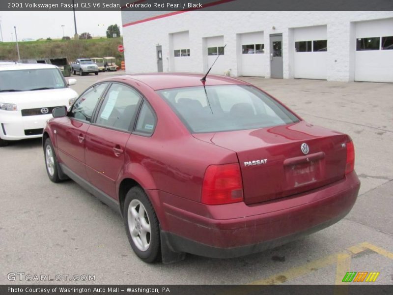 Colorado Red Pearl / Black 2001 Volkswagen Passat GLS V6 Sedan