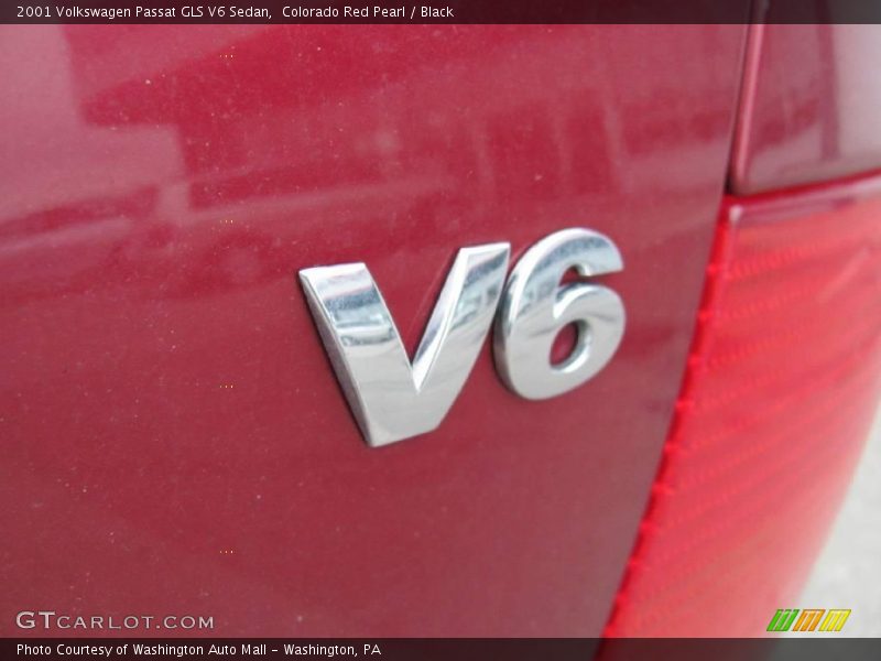 Colorado Red Pearl / Black 2001 Volkswagen Passat GLS V6 Sedan