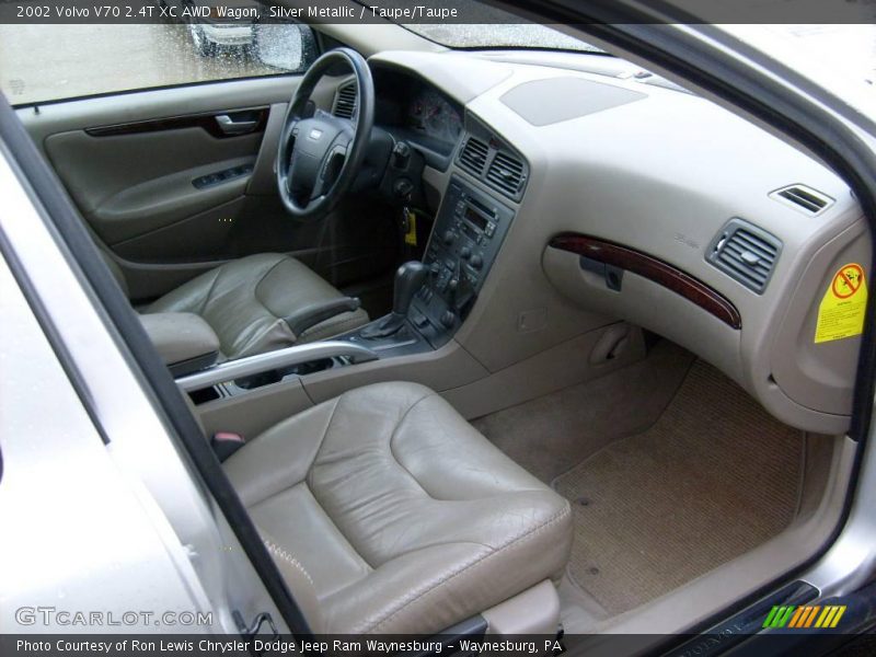 Silver Metallic / Taupe/Taupe 2002 Volvo V70 2.4T XC AWD Wagon