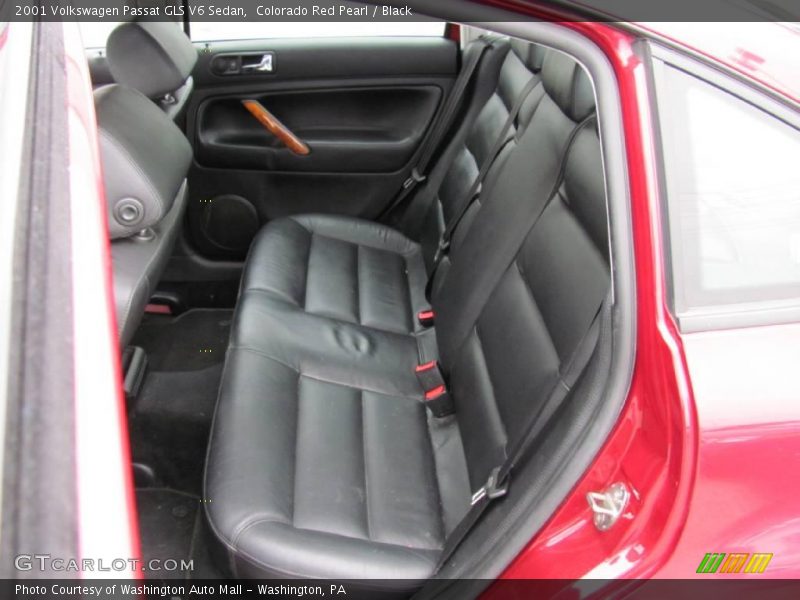 Colorado Red Pearl / Black 2001 Volkswagen Passat GLS V6 Sedan