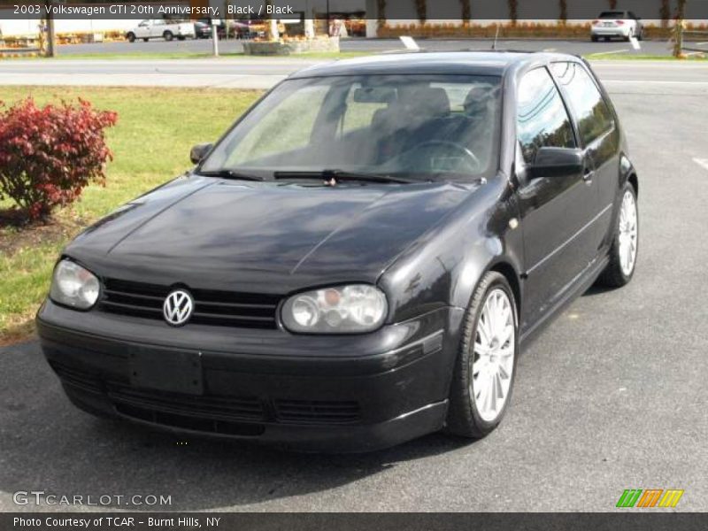 Black / Black 2003 Volkswagen GTI 20th Anniversary