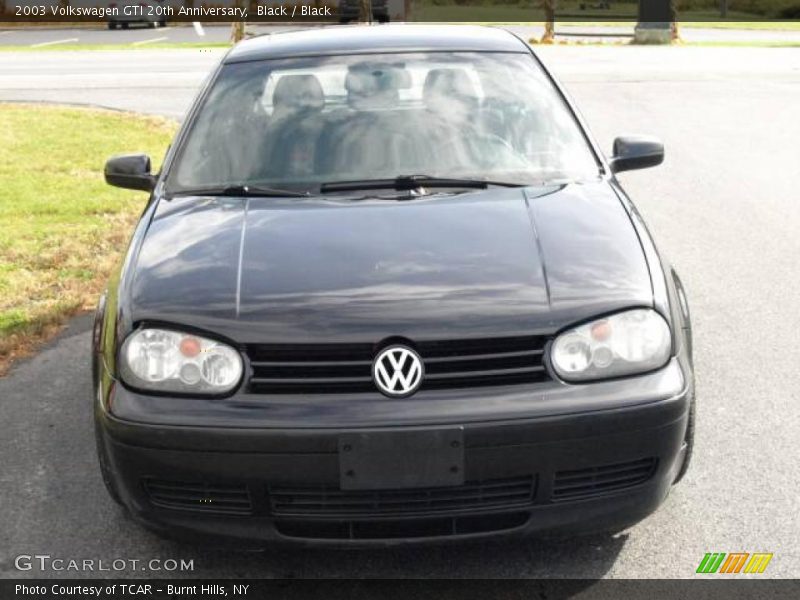 Black / Black 2003 Volkswagen GTI 20th Anniversary