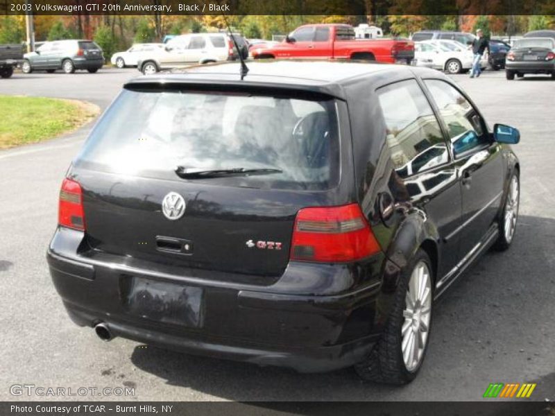 Black / Black 2003 Volkswagen GTI 20th Anniversary