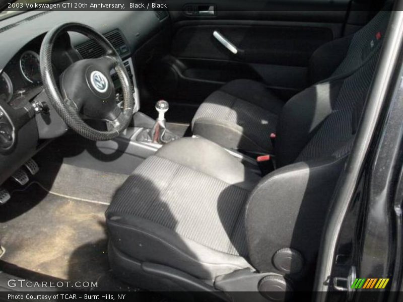 Black / Black 2003 Volkswagen GTI 20th Anniversary
