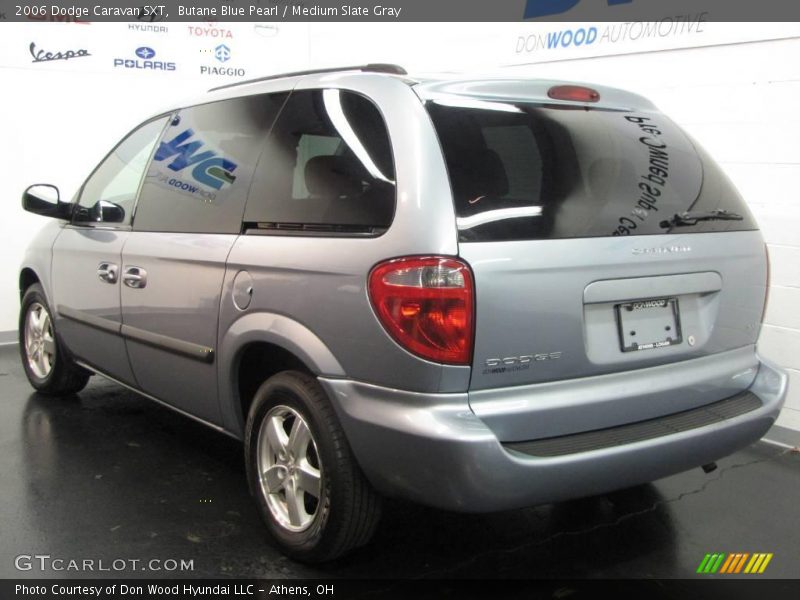 Butane Blue Pearl / Medium Slate Gray 2006 Dodge Caravan SXT