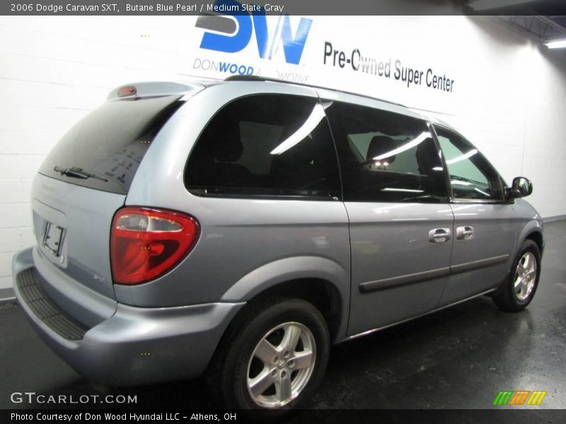 Butane Blue Pearl / Medium Slate Gray 2006 Dodge Caravan SXT