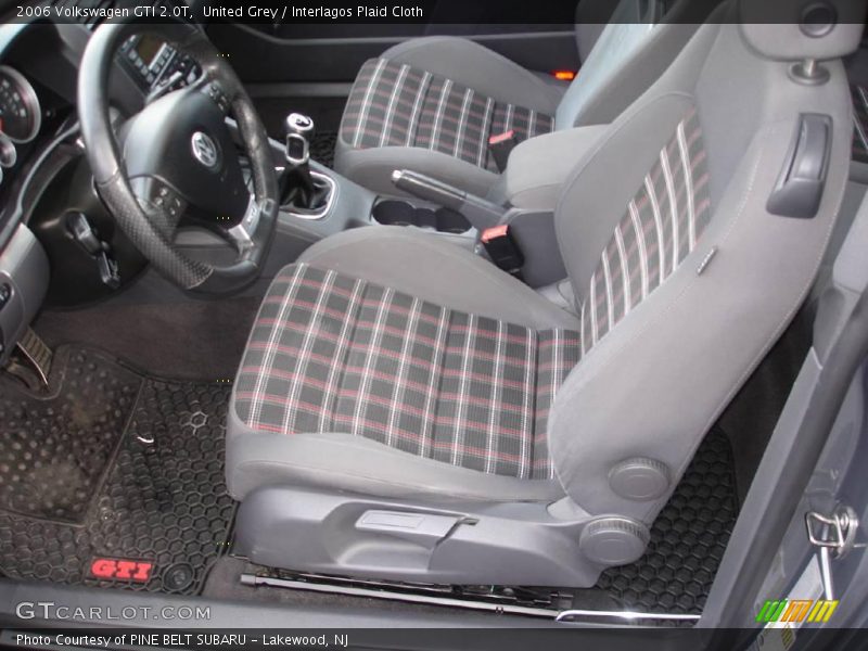 United Grey / Interlagos Plaid Cloth 2006 Volkswagen GTI 2.0T