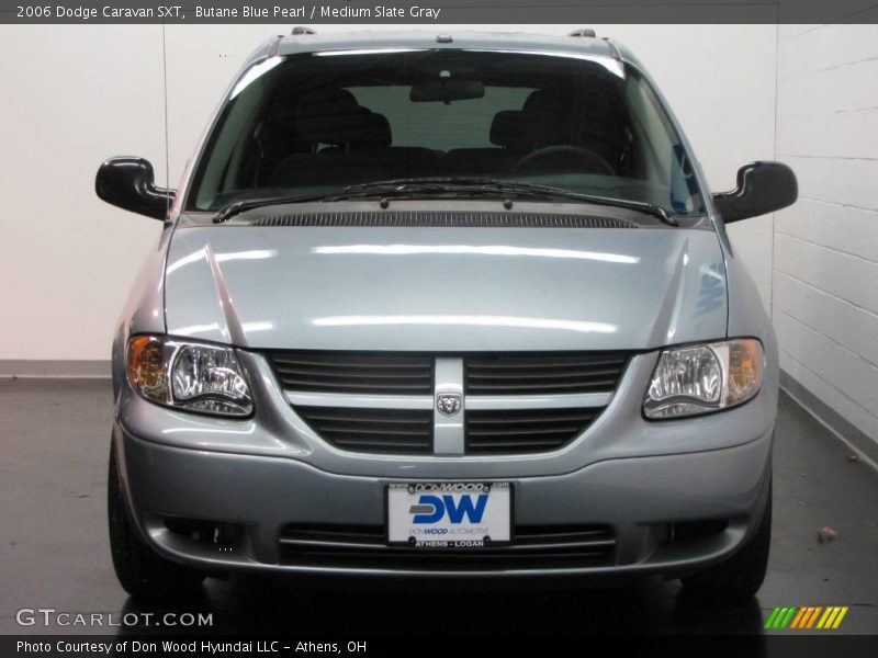 Butane Blue Pearl / Medium Slate Gray 2006 Dodge Caravan SXT
