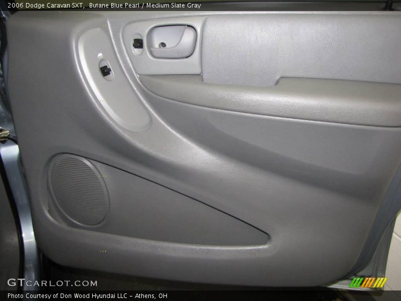Butane Blue Pearl / Medium Slate Gray 2006 Dodge Caravan SXT