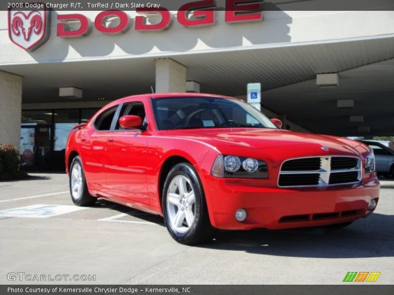 TorRed / Dark Slate Gray 2008 Dodge Charger R/T