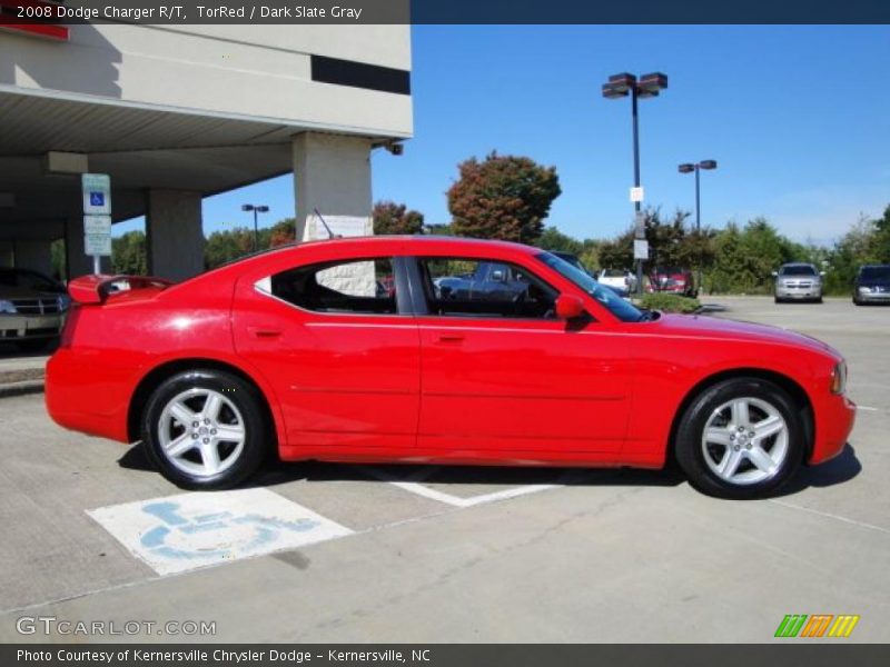 TorRed / Dark Slate Gray 2008 Dodge Charger R/T