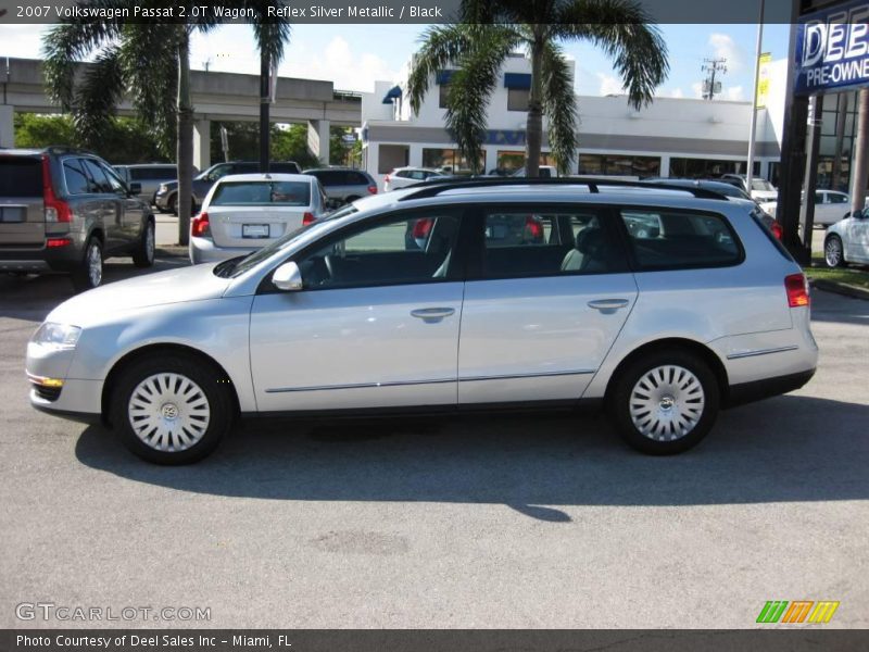 Reflex Silver Metallic / Black 2007 Volkswagen Passat 2.0T Wagon