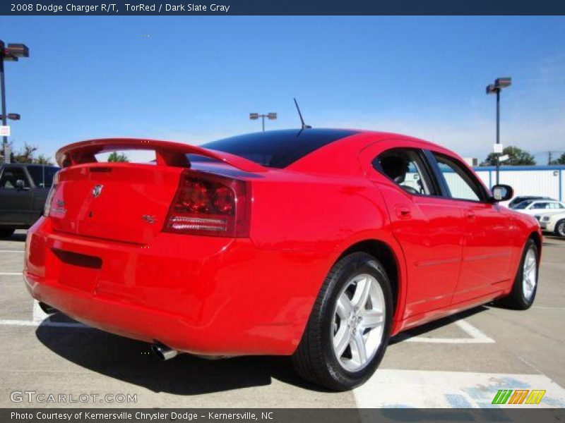 TorRed / Dark Slate Gray 2008 Dodge Charger R/T
