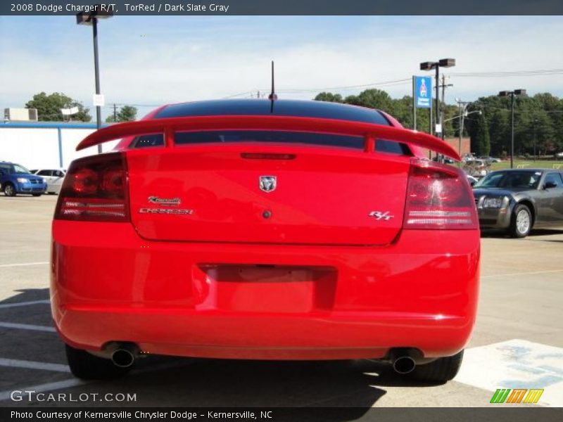 TorRed / Dark Slate Gray 2008 Dodge Charger R/T
