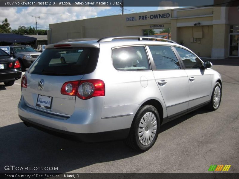 Reflex Silver Metallic / Black 2007 Volkswagen Passat 2.0T Wagon