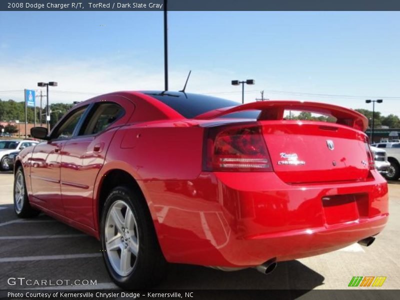 TorRed / Dark Slate Gray 2008 Dodge Charger R/T