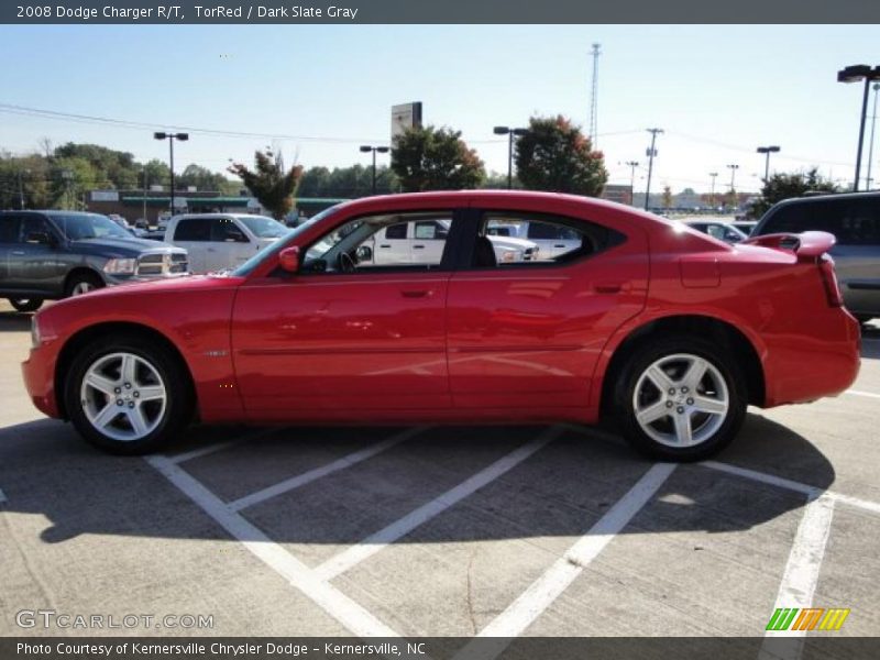TorRed / Dark Slate Gray 2008 Dodge Charger R/T