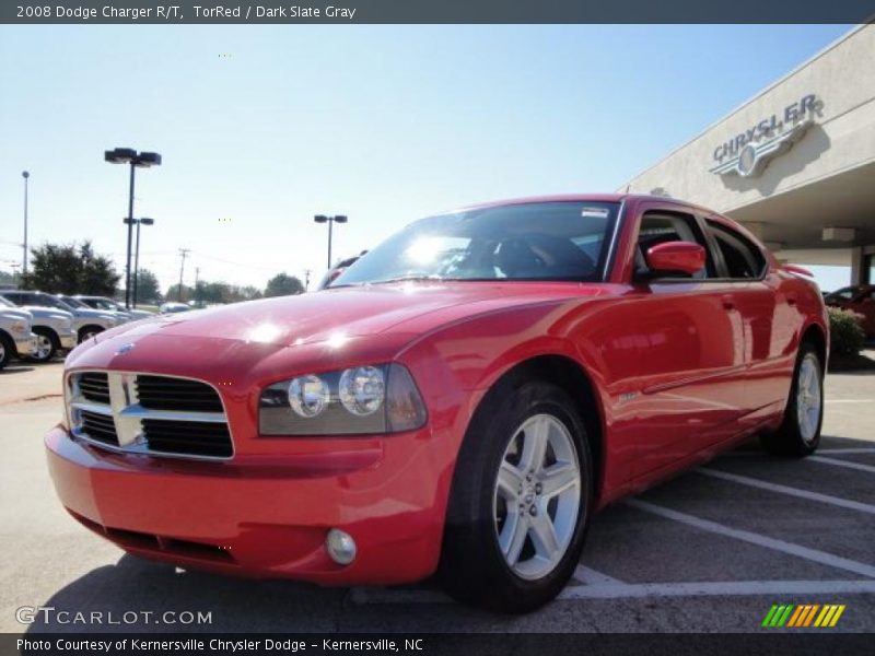 TorRed / Dark Slate Gray 2008 Dodge Charger R/T