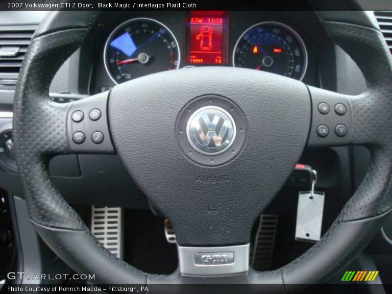 Black Magic / Interlagos Plaid Cloth 2007 Volkswagen GTI 2 Door