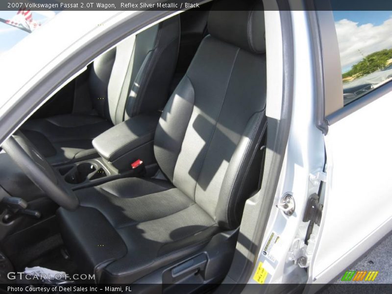 Reflex Silver Metallic / Black 2007 Volkswagen Passat 2.0T Wagon