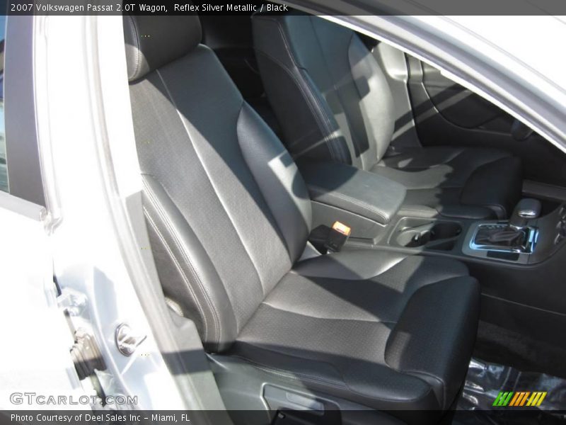 Reflex Silver Metallic / Black 2007 Volkswagen Passat 2.0T Wagon