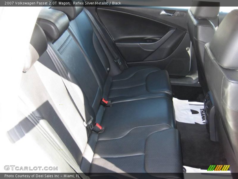 Reflex Silver Metallic / Black 2007 Volkswagen Passat 2.0T Wagon