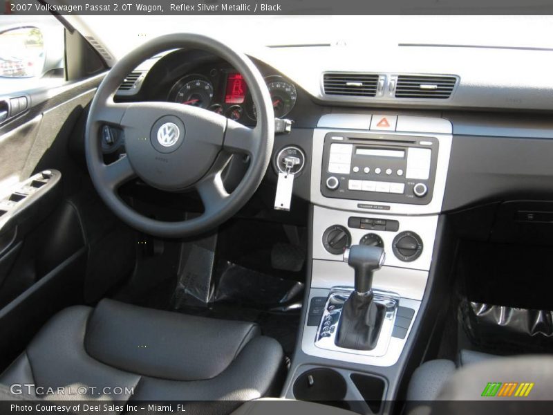 Reflex Silver Metallic / Black 2007 Volkswagen Passat 2.0T Wagon