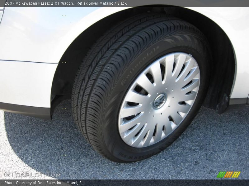 Reflex Silver Metallic / Black 2007 Volkswagen Passat 2.0T Wagon
