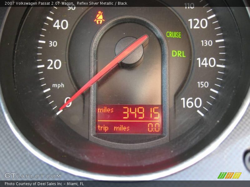 Reflex Silver Metallic / Black 2007 Volkswagen Passat 2.0T Wagon