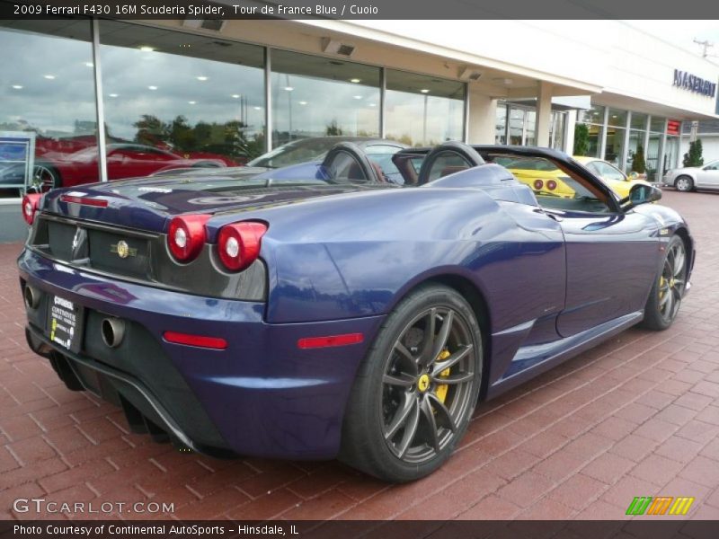 Tour de France Blue / Cuoio 2009 Ferrari F430 16M Scuderia Spider