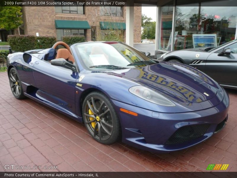 Tour de France Blue / Cuoio 2009 Ferrari F430 16M Scuderia Spider