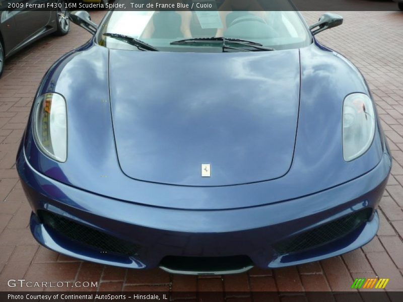 Tour de France Blue / Cuoio 2009 Ferrari F430 16M Scuderia Spider