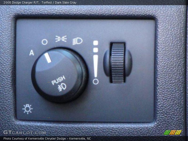 TorRed / Dark Slate Gray 2008 Dodge Charger R/T