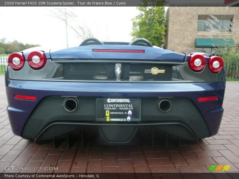 Tour de France Blue / Cuoio 2009 Ferrari F430 16M Scuderia Spider