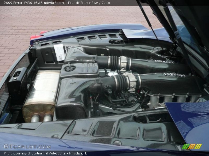 Tour de France Blue / Cuoio 2009 Ferrari F430 16M Scuderia Spider