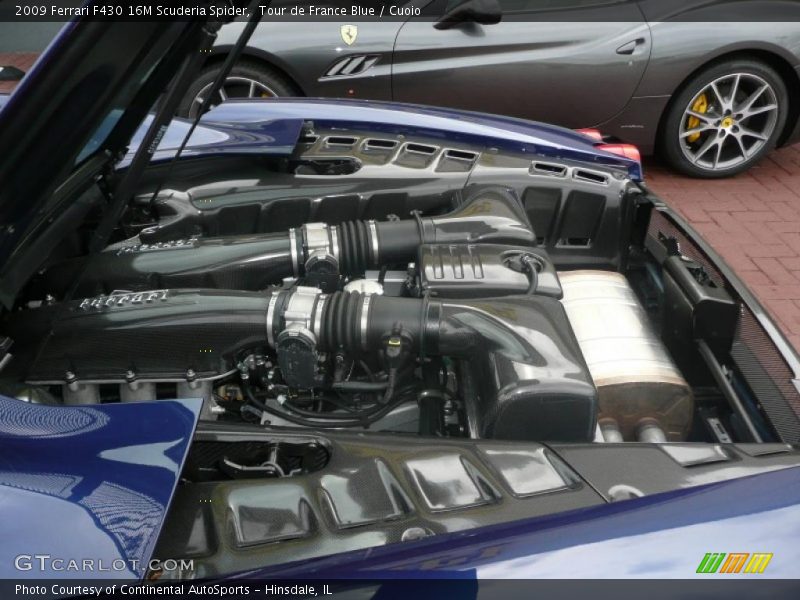 Tour de France Blue / Cuoio 2009 Ferrari F430 16M Scuderia Spider