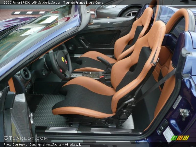 Tour de France Blue / Cuoio 2009 Ferrari F430 16M Scuderia Spider