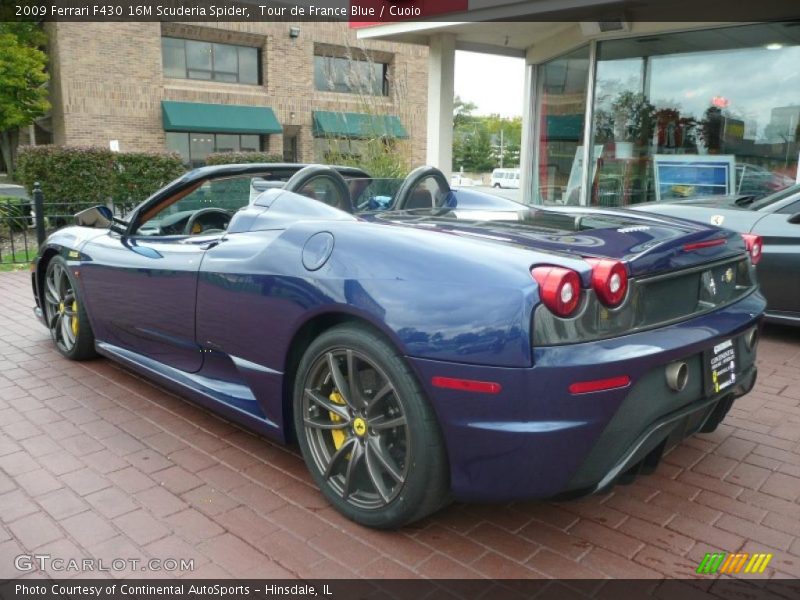 Tour de France Blue / Cuoio 2009 Ferrari F430 16M Scuderia Spider