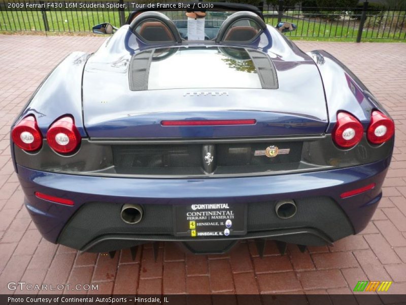 Tour de France Blue / Cuoio 2009 Ferrari F430 16M Scuderia Spider