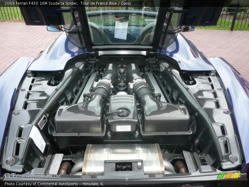 Tour de France Blue / Cuoio 2009 Ferrari F430 16M Scuderia Spider