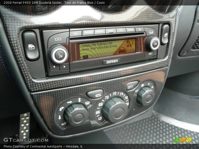 Tour de France Blue / Cuoio 2009 Ferrari F430 16M Scuderia Spider