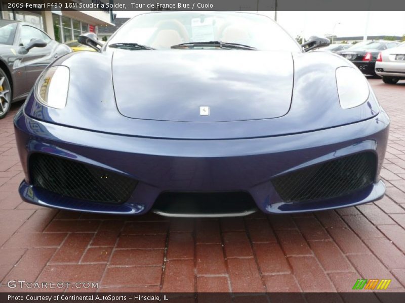 Tour de France Blue / Cuoio 2009 Ferrari F430 16M Scuderia Spider