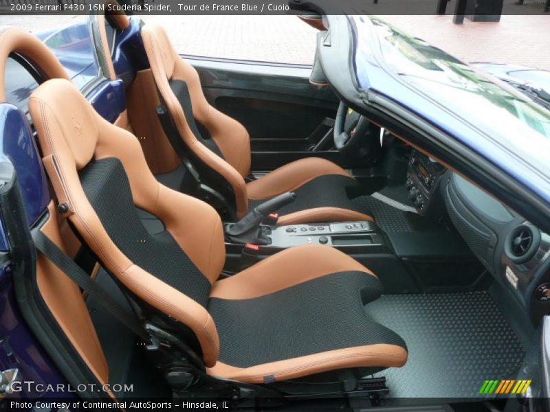 Tour de France Blue / Cuoio 2009 Ferrari F430 16M Scuderia Spider