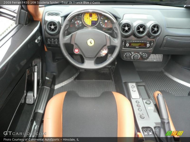 Tour de France Blue / Cuoio 2009 Ferrari F430 16M Scuderia Spider