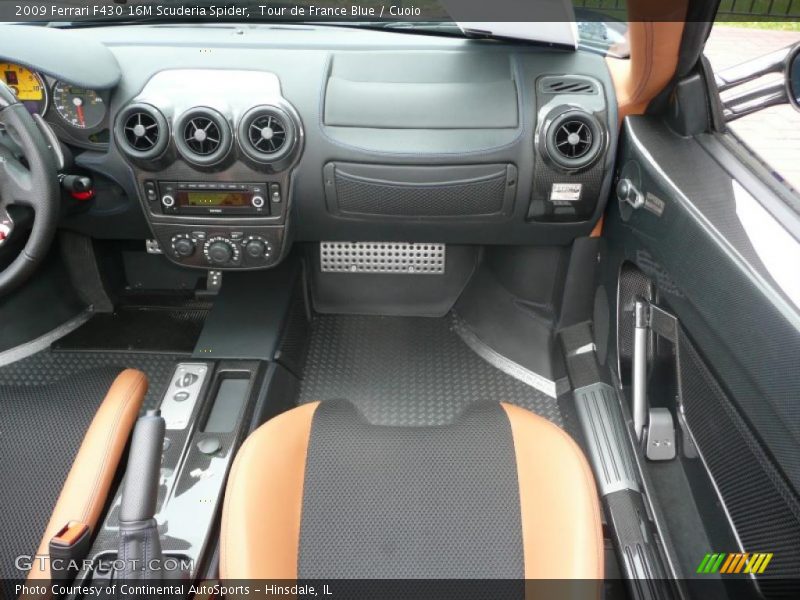 Tour de France Blue / Cuoio 2009 Ferrari F430 16M Scuderia Spider